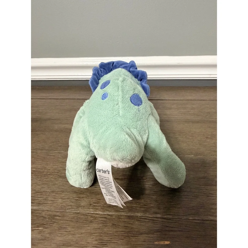 Carters Just One You‎ Mint Green Triceratops Dinosaur Plush